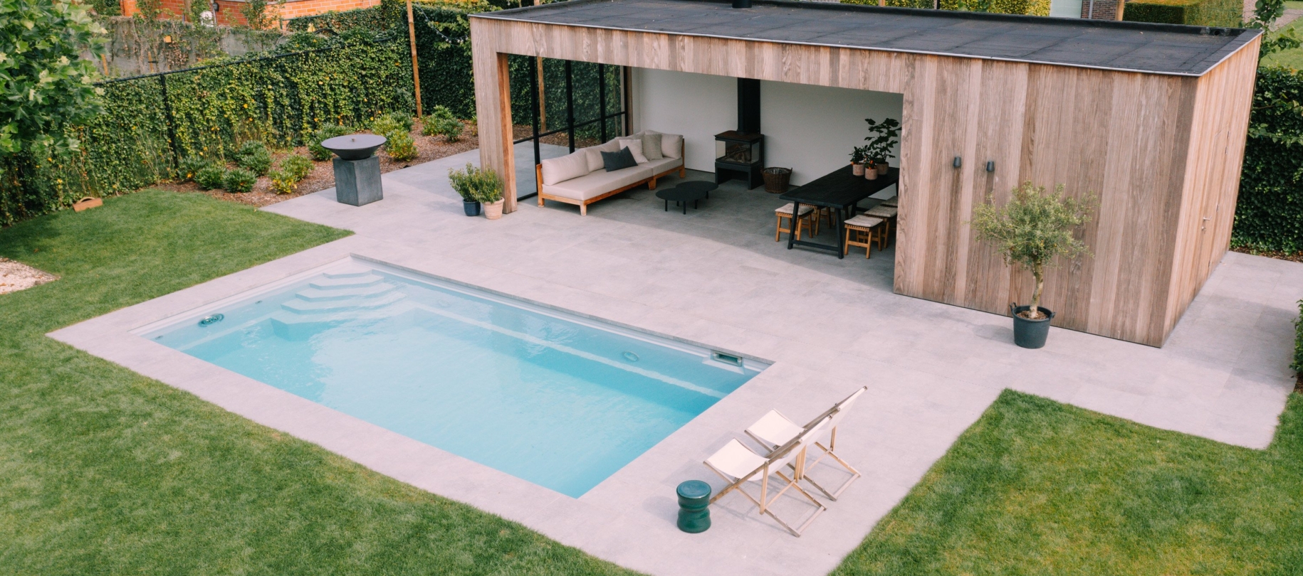 Prefab zwembaden van waterstijl