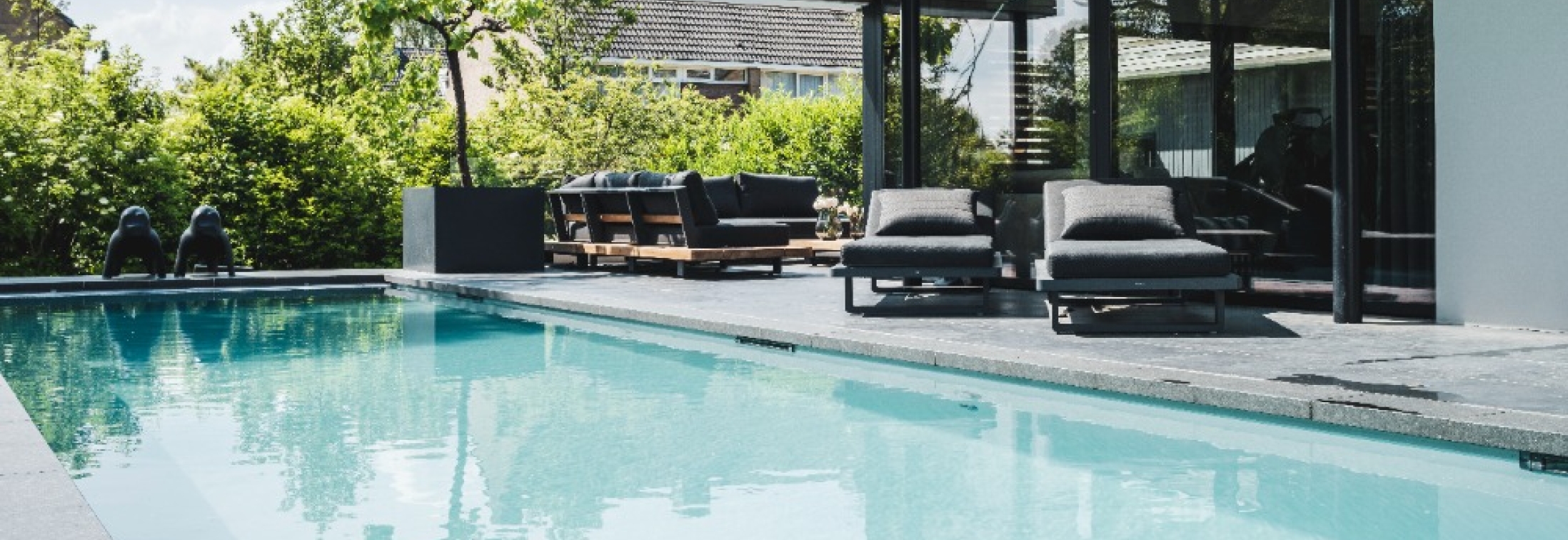 Bouwkundig zwembad Waterstijl