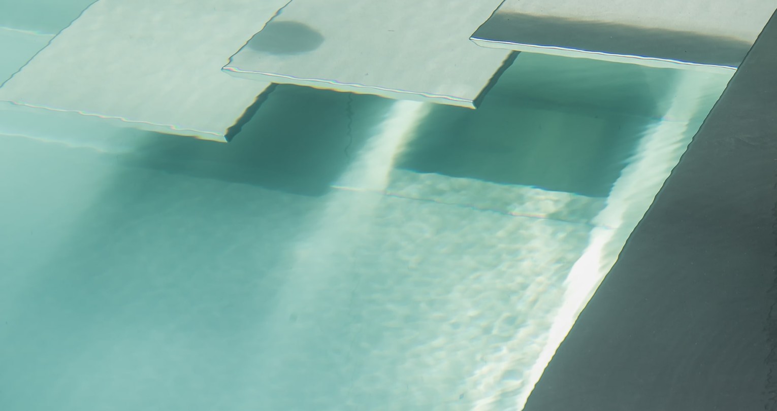 RVS zwembad trap